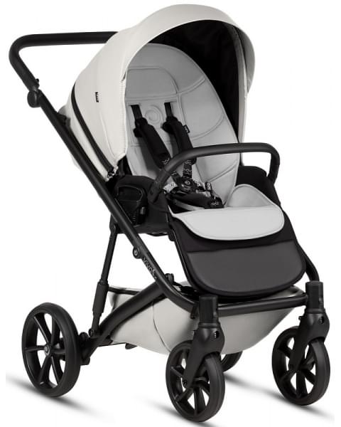 Детская коляска Tutis Viva 6 Plus Leather 3 в 1 с автокреслом Elo Lux EduSky Black 1612085 Cloud