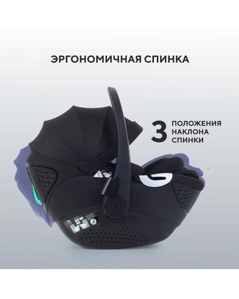 Автокресло Rant Aster Zero с базой isofix Black