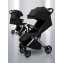 Прогулочная коляска Amarobaby Handy, черный/серебряный