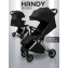 Прогулочная коляска Amarobaby Handy, черный/серебряный