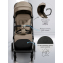 Прогулочная коляска Amarobaby Handy, бежевый/серебряный