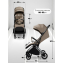 Прогулочная коляска Amarobaby Handy, бежевый/серебряный