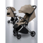 Прогулочная коляска Amarobaby Handy, бежевый/серебряный