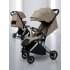 Прогулочная коляска Amarobaby Handy, бежевый/серебряный