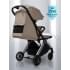 Прогулочная коляска Amarobaby Handy, бежевый/серебряный