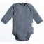 Боди AmaroBaby Nature длинный рукав графит 56