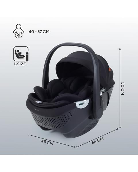 Автокресло Rant Aster Zero с базой isofix Black