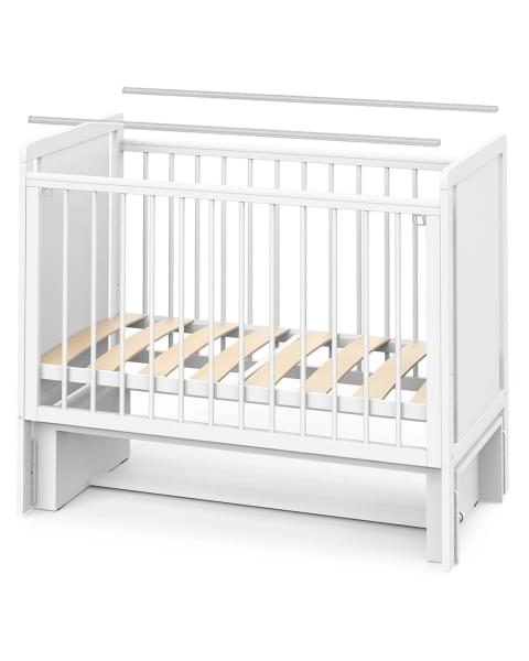 Кровать детская Indigo Classic маятник на колесах