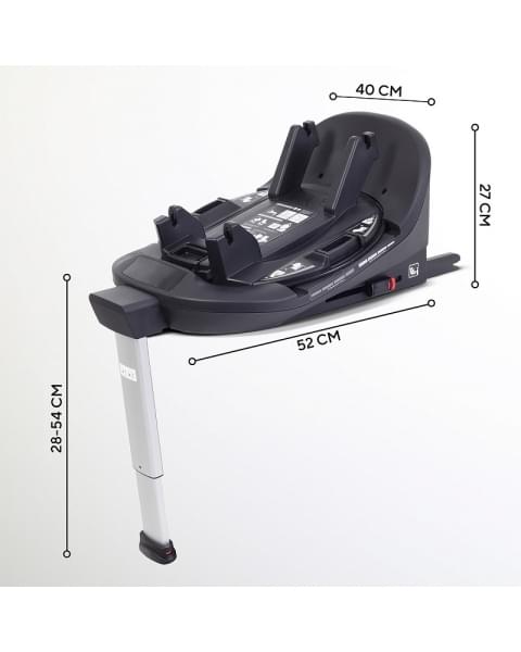 Автокресло Rant Aster Zero с базой isofix Black