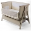 Колыбель приставная Tutti Bambini CoZee Air 2 с колесами Soft Walnut/Cocoa