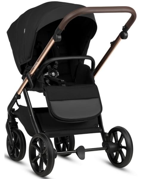 Детская коляска Tutis Leo 3 Plus 3 в 1 с автокреслом Elo Lux EduSky Black 1582201 Black