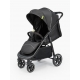 Коляска прогулочная Happy Baby Ultima V2 X4, Black (Черный)