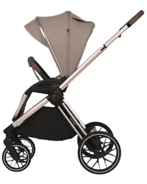 Детская коляска Adamex Spark SE 2 в 1 2-LATTE-CHAMPAGNE - БЕЖ-РАМА ШАМПАНЬ