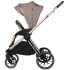 Детская коляска Adamex Spark SE 2 в 1 2-LATTE-CHAMPAGNE - БЕЖ-РАМА ШАМПАНЬ