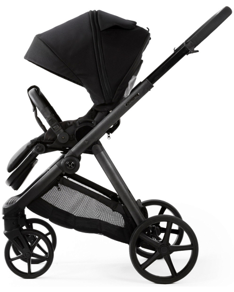 Детская коляска Adamex Sigma Natura 3 в 1 SI-11-CARBON (ЧЕРНЫЙ)