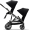 Прогулочная коляска для двойни Cybex Gazelle S шасси Taupe, Deep Black (Черный)