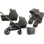 Коляска для двойни 2 в 1 Cybex Gezelle S шасси Taupe, Soho Grey (Серый)