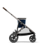 Коляска для двойни 2 в 1 Cybex Gezelle S шасси Taupe, Soho Grey (Серый)