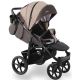 Детская прогулочная коляска Sevillababy Orion ORN-03 т. бежевый/бежевый меланж