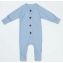 Комбинезон на пуговицах AmaroBaby Fashion голубой 56