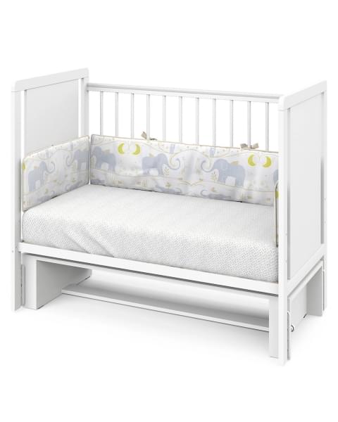 Кровать детская Indigo Classic маятник на колесах