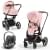 Cybex Priam IV 3 в 1 Rose Gold, Peach Pink (Розовый) + Cloud T i-Size