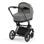 Cybex Priam IV шасси Matt Black, Leaf Green (Зеленый) + Cloud T i-Size