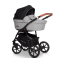 Детская коляска Riko Basic Bella Lux 3 в 1 02 серый