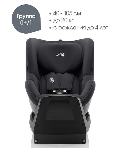 Автокресло Britax Roemer Dualfix Plus Midnight Grey