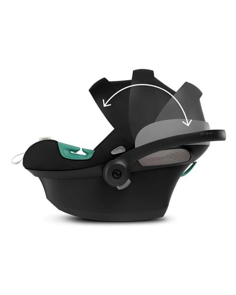 Автокресло (автолюлька) Cybex Aton S2 i-Size Moon Black