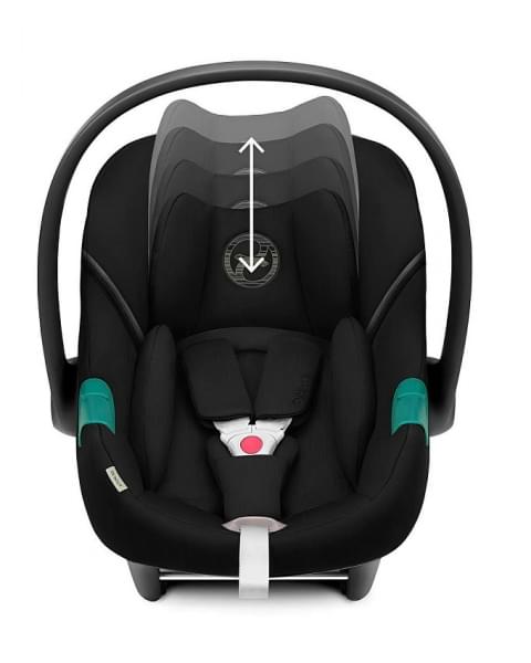 Автокресло (автолюлька) Cybex Aton S2 i-Size Moon Black