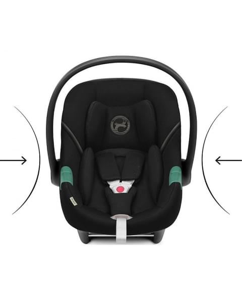 Автокресло (автолюлька) Cybex Aton S2 i-Size Moon Black
