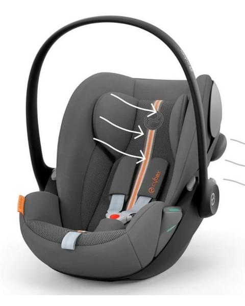 Автокресло Cybex Cloud G i-Size Plus (0-13 кг), Lava Grey (Серый)