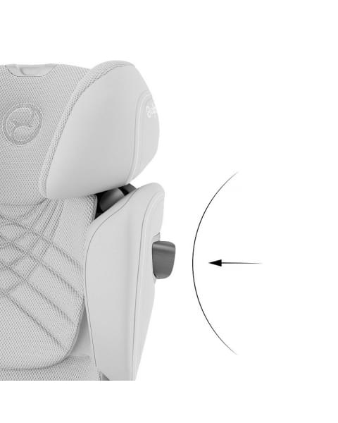 Автокресло Cybex Solution T i-Fix Plus (15-36 кг), Platinum White (Белый)