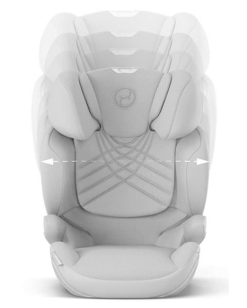 Автокресло Cybex Solution T i-Fix Plus (15-36 кг), Platinum White (Белый)