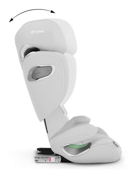 Автокресло Cybex Solution T i-Fix Plus (15-36 кг), Platinum White (Белый)