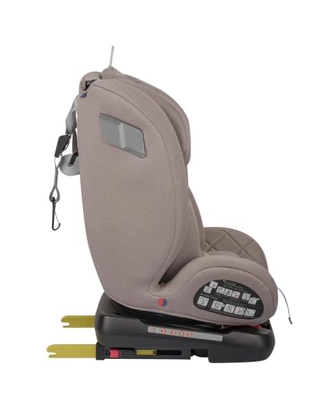 Автокресло Indigo TOURNEO S isofix 0+1+2+3 (0-36 кг) бежевый