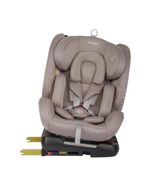Автокресло Indigo TOURNEO S isofix 0+1+2+3 (0-36 кг) бежевый