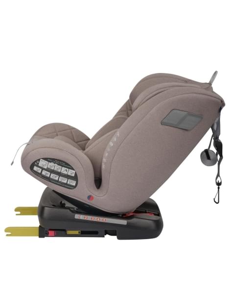Автокресло Indigo TOURNEO S isofix 0+1+2+3 (0-36 кг) бежевый
