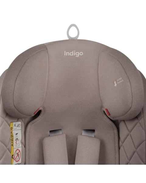Автокресло Indigo TOURNEO S isofix 0+1+2+3 (0-36 кг) бежевый