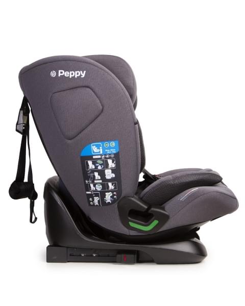 Автокресло Peppy Lambo i-Size grey
