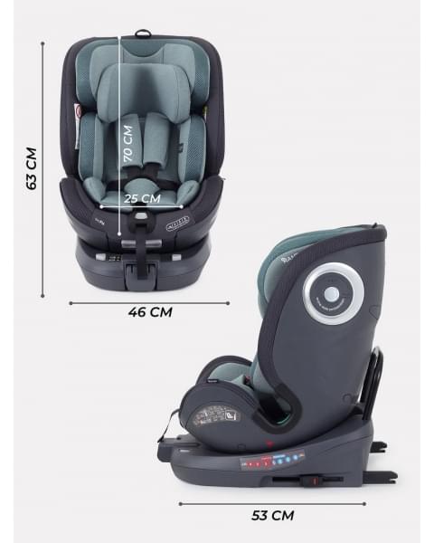 Автокресло Rant MultiFix (40-150см) green