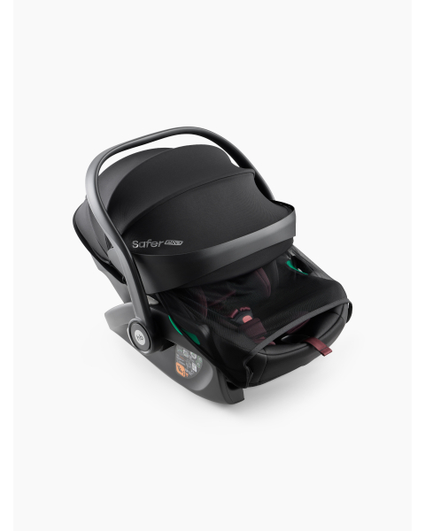 Автокресло SAFER PRO от Happy Baby black & bordeaux