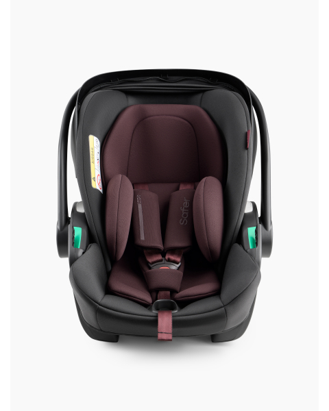 Автокресло SAFER PRO от Happy Baby black & bordeaux