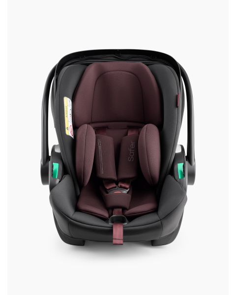 Автокресло SAFER PRO от Happy Baby black & bordeaux