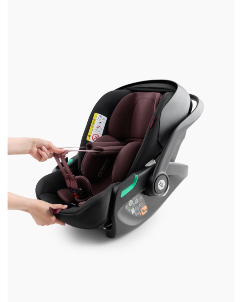Автокресло SAFER PRO от Happy Baby black & bordeaux