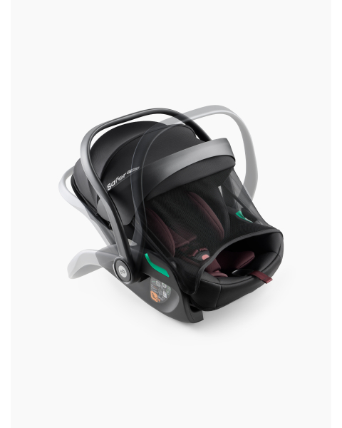Автокресло SAFER PRO от Happy Baby black & bordeaux