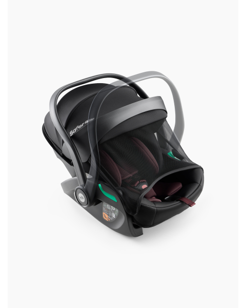 Автокресло SAFER PRO от Happy Baby black & bordeaux