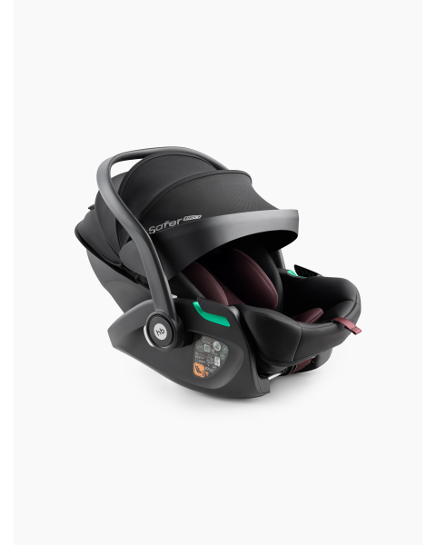 Автокресло SAFER PRO от Happy Baby black & bordeaux