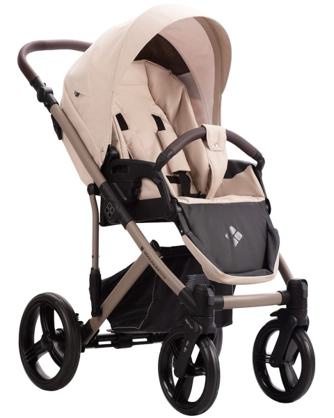 Детская коляска Bebetto Magnum Light 2 в 1 21 св.бежевый, бежевая рама